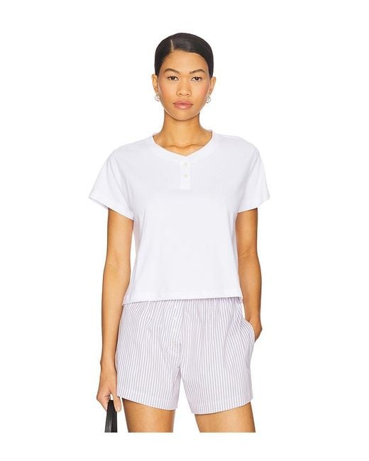Leset Margo クラシックTシャツ White