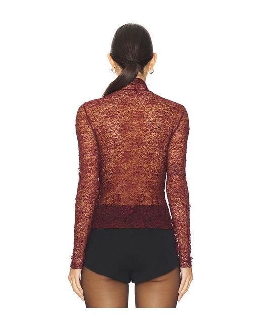 Astr Red Kyra Top