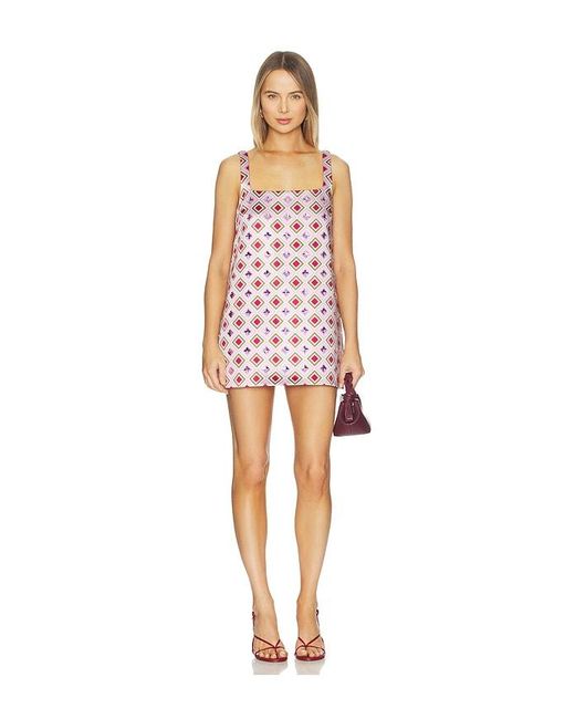 retroféte Multicolor Zephyra Dress
