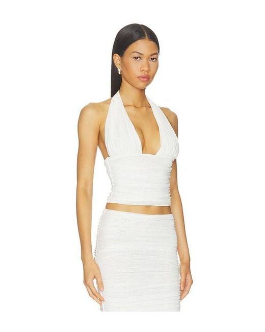 SER.O.YA Multicolor Bimini Mesh Halter Top