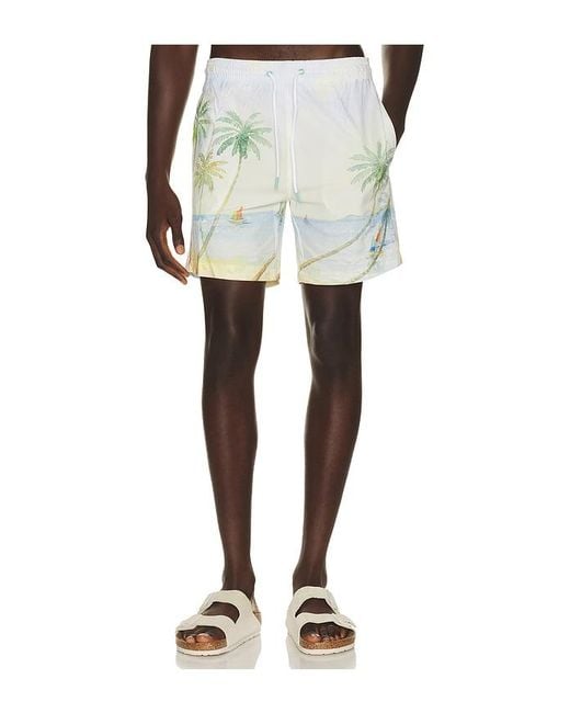 Trunks Surf & Swim Blue Sano 6.5 Swim Short for men