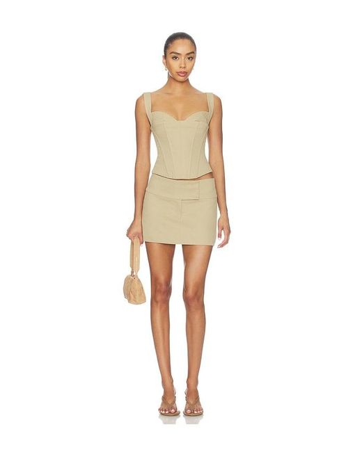 Cult Gaia Natural Geeta Skirt