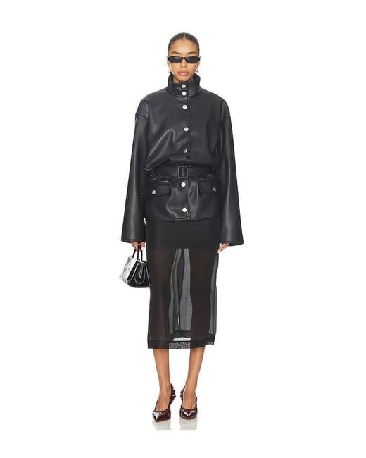 RUE SOPHIE Black Millen Skirt