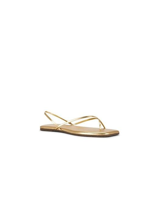 TKEES White Millie Sandal