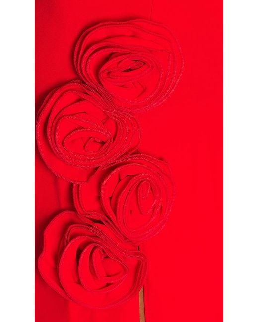 Amanda Uprichard Red X Revolve Wolfe Gown