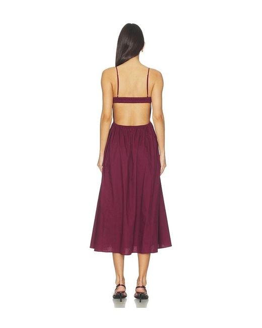 Nia Red Destene Dress