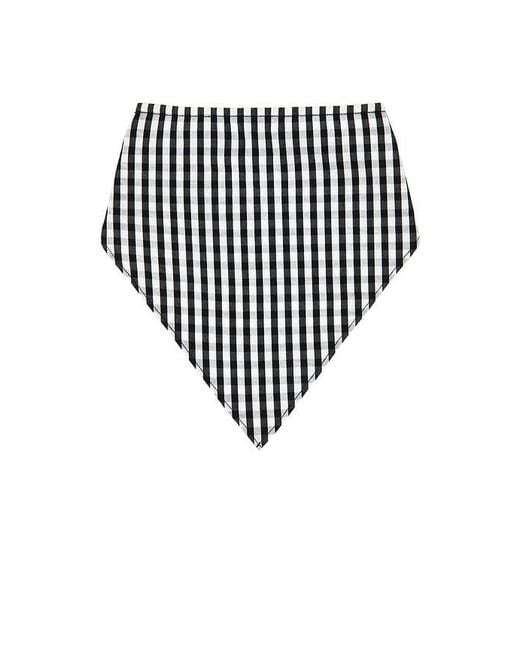 Faithfull The Brand Black Lucia Head Scarf