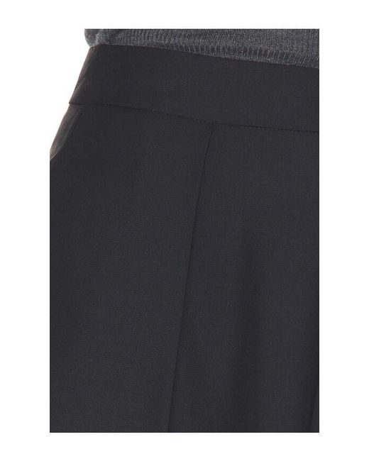 Rohe Black Puck Sculptural Tailored Trouser