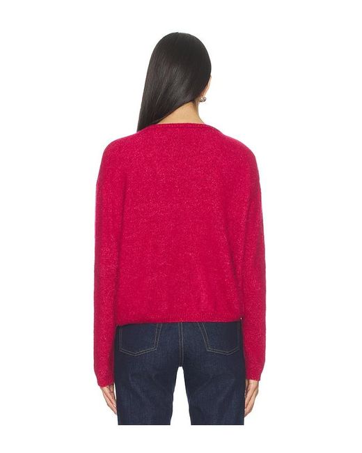 American Vintage Red Vito Cardigan