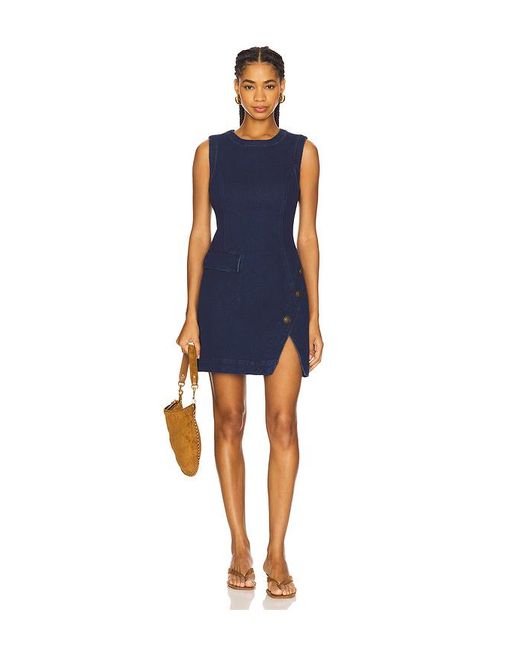 Steve Madden Blue Minikleid Audrina