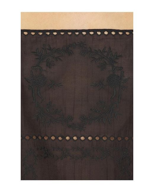 Helsa Black Handkerchief Camisole
