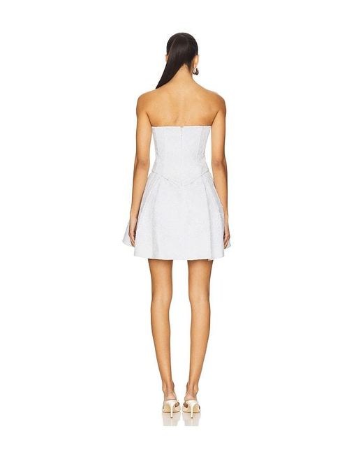 MAJORELLE White Joyce Mini Dress