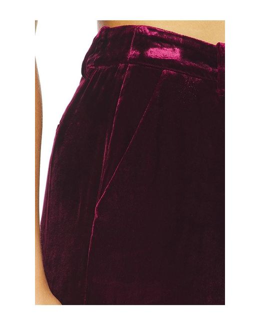 L'Agence Red Pilar Wide Leg