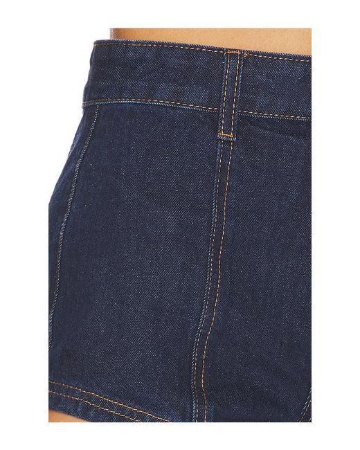 MORE TO COME Blue Eleshia Denim Short