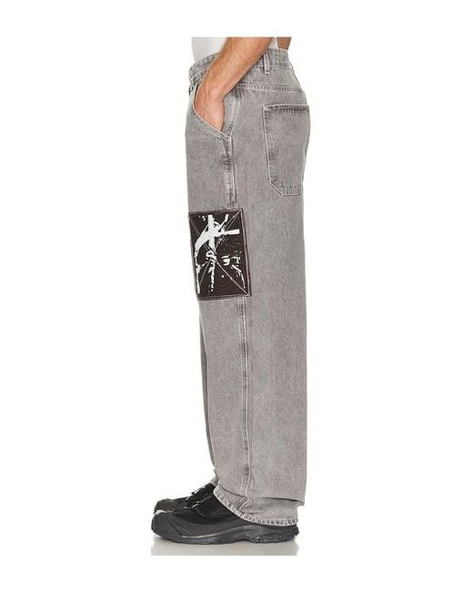 Former Gray Distend Denim Jeans for men