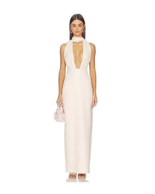 Misha White The Capezza Silk Maxi Dress