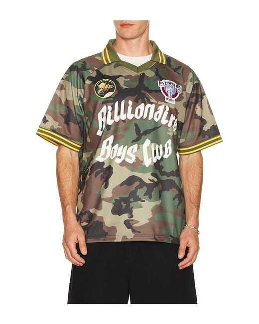 BBCICECREAM Black Camo Jersey for men