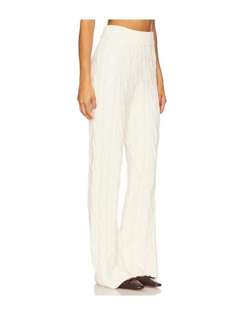 4th & Reckless White Jordan Trouser