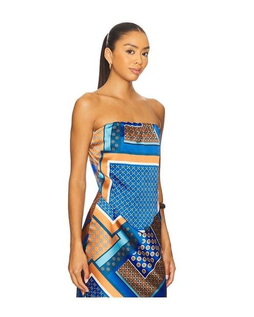 MISA Los Angles Blue Mae Top