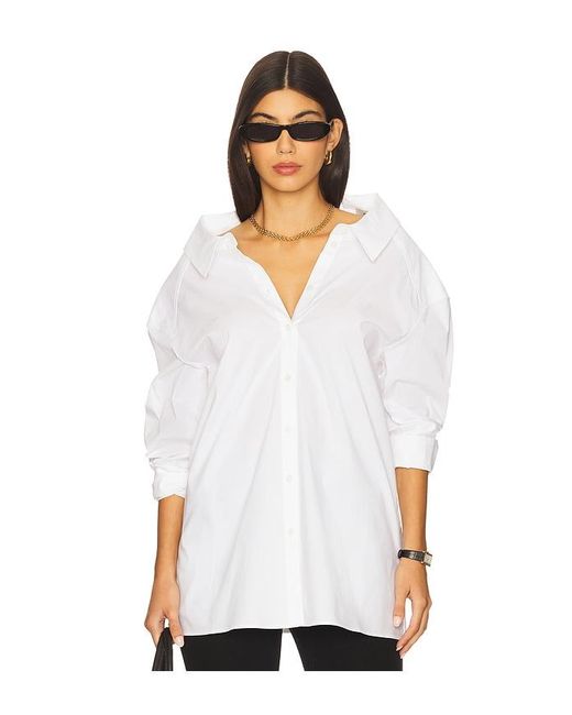 IVY & OAK White Emory Top