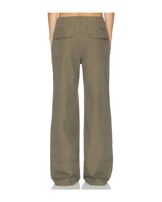 HAELO Green Straight Leg Cargo Pant