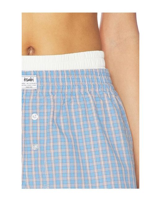 Ksubi Blue Boxer Short