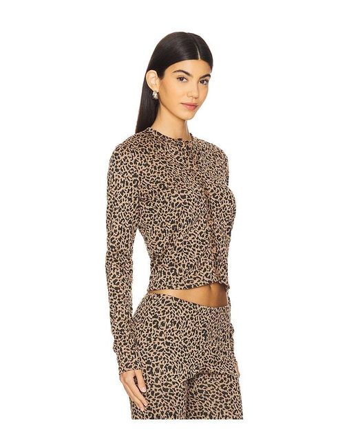 PULL CARDI en Brown Lioness en coloris Multicolor