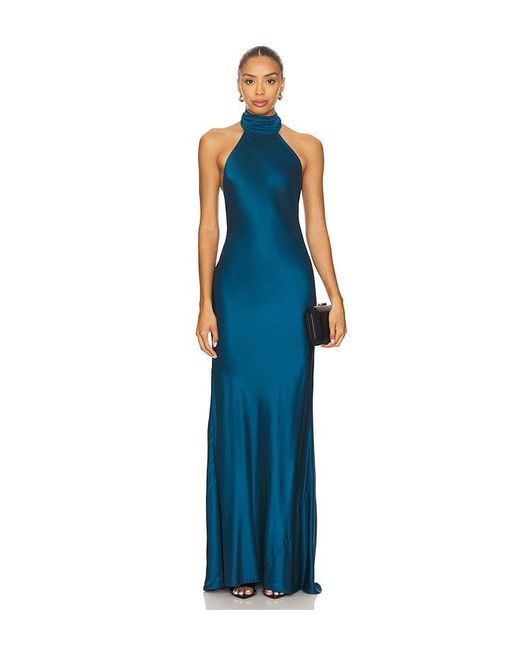 House of Harlow 1960 Blue Abendkleid Astra