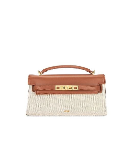 JW PEI White Noor Top Handle Bag