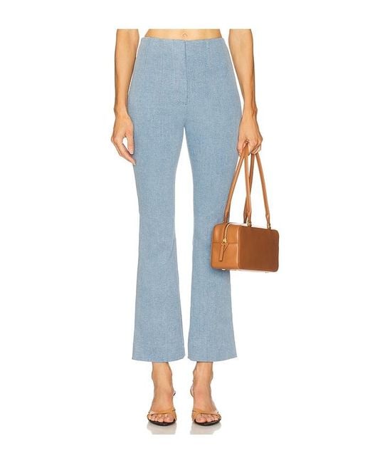 Veronica Beard Blue Hawthorne Pant