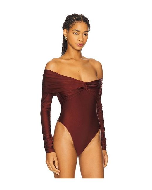 ANDAMANE Black Kendall Bodysuit
