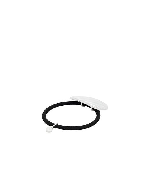 Ettika Blue Shiny Square Hair Tie