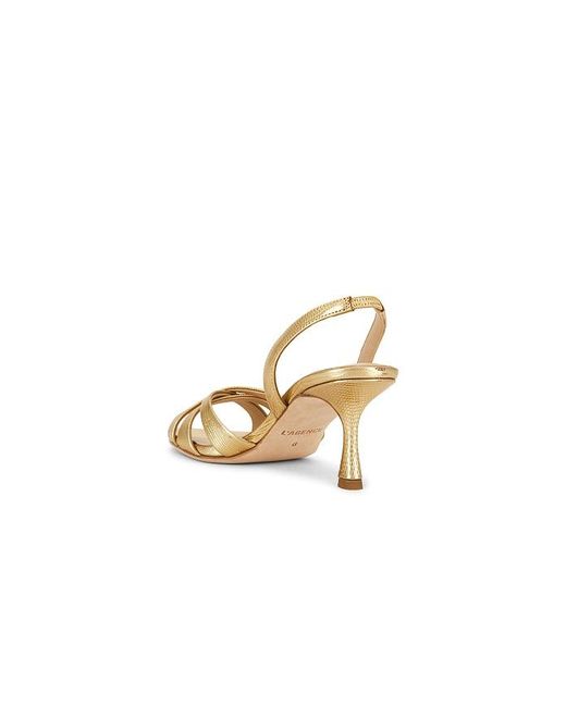 L'Agence Metallic Colwill Ii Slingback Heel