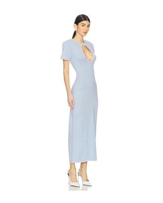 Maxivestido Con Cortes En Color Bebe Azul Talla (También En 38/4) ROWEN ROSE de color Blue