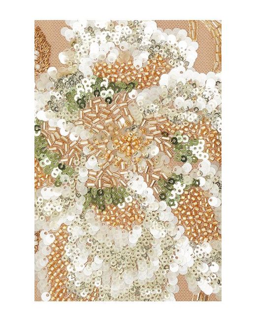 SAU LEE Natural Pippa Maxi Dress