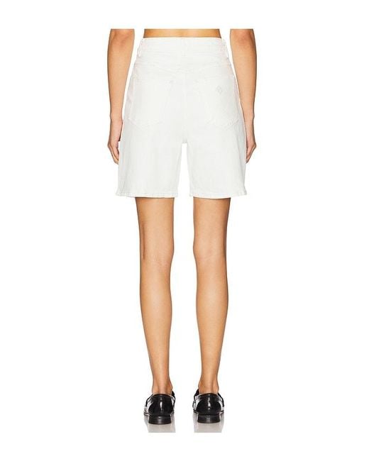 A.Brand White Carrie Short