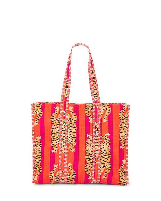 Verve Culture Red Feline Tote