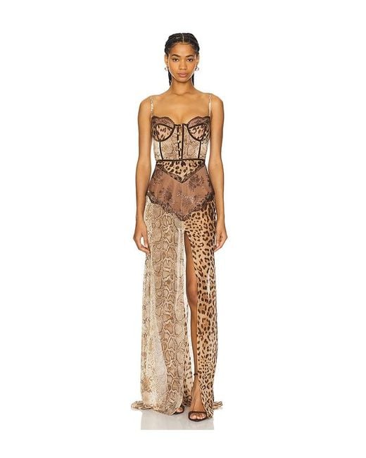 The Dolls House Natural Dolce Maxi Dress