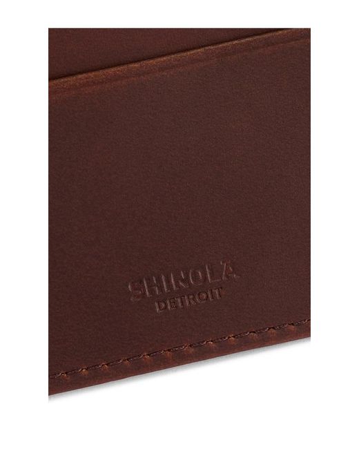 Shinola Kartenetui in Brown für Herren