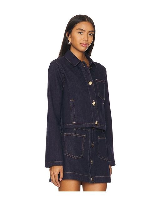 Bardot Blue Lorenzo Denim Shirt