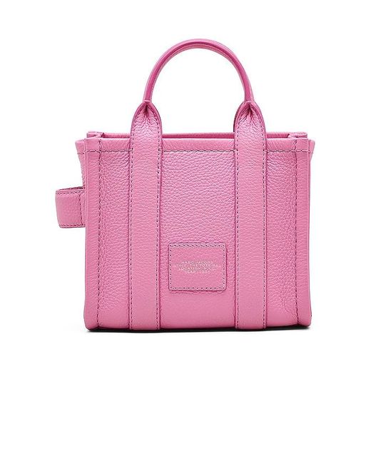 Marc Jacobs Pink The Leather Mini Tote