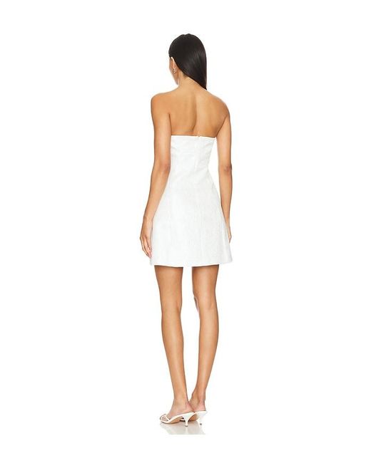 Amanda Uprichard White X Revolve Kelsey Dress
