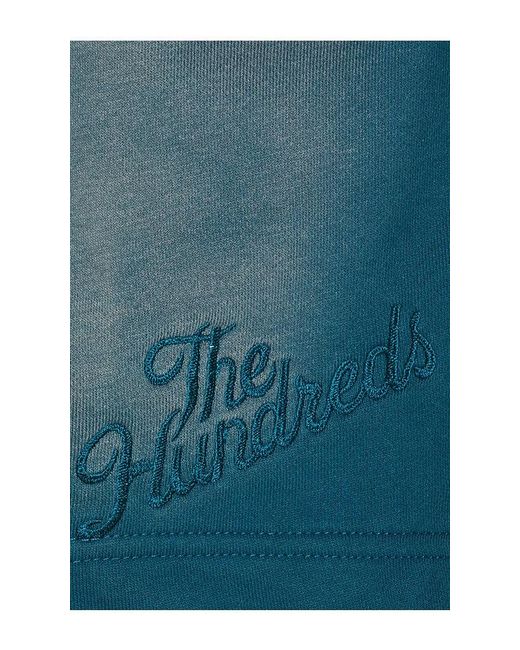 The Hundreds Blue Rugby Shorts for men