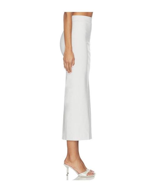 Camila Coelho White Daniela Maxi Skirt