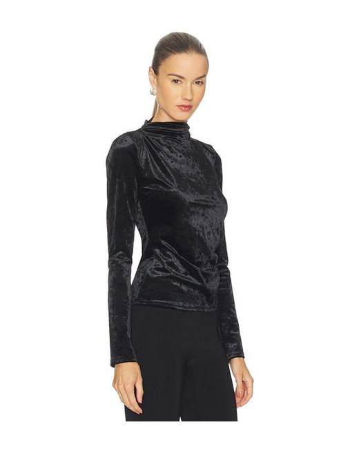 Rails Black Joelle Velvet Top