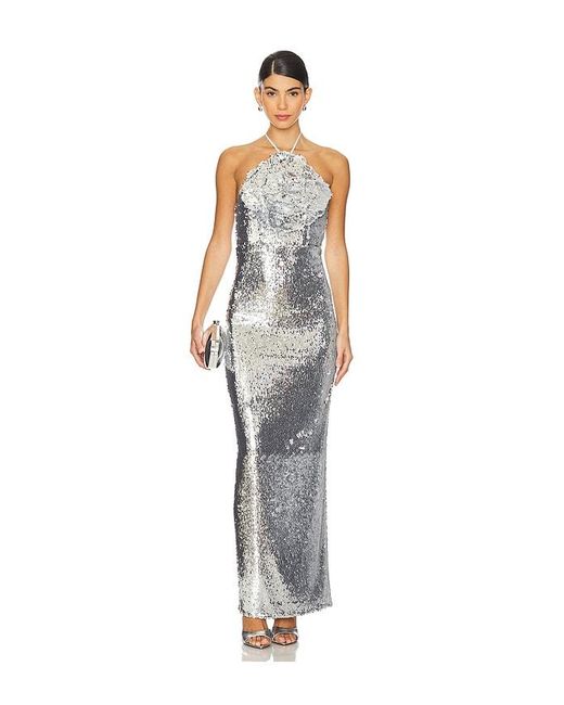 Lovers + Friends White Lilium Gown