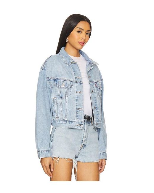 Levi's Shrunken 90S トラッカージャケット Blue