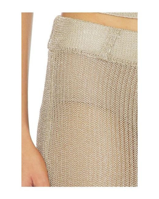 Lioness White Sunset Mini Skirt