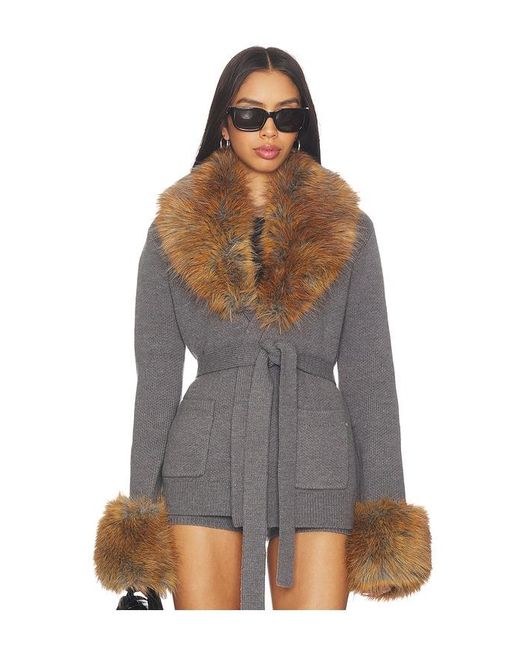 retroféte Gray Chantelle Robe