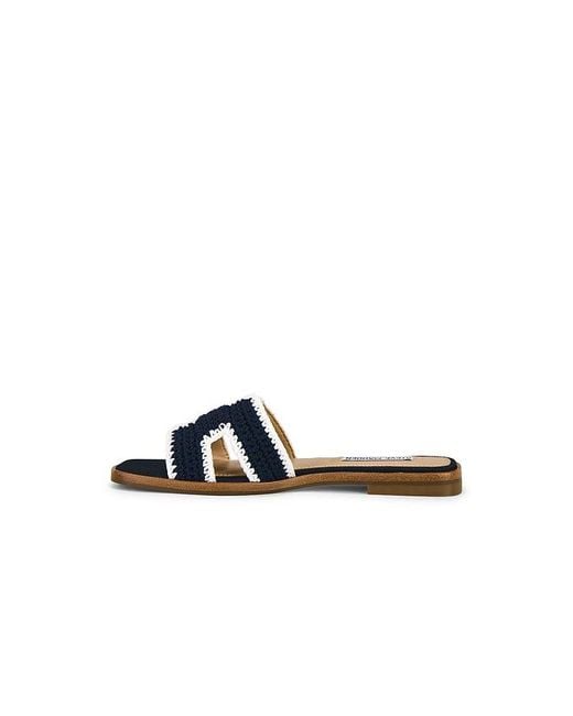 Steve Madden Blue Hadyn Sandal